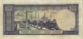 Türkei / Turkey P.183 500 Lira 1930 (1968) (3) 