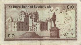 Schottland / Scotland P.343a 10 Pounds Sterling 1984 (3) 