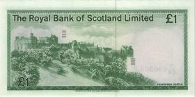 Schottland / Scotland P.336a 1 Pound 1981 (1) 