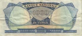 Kongo / Congo P.008 1000 Francs 15.12.1961 (3) 