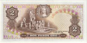 Kolumbien / Colombia P.413b 2 Pesos Oro 22.12.1976 (1) 