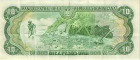 Dom. Republik/Dominican Republic P.153 10 Pesos Oro 1998 (3) 
