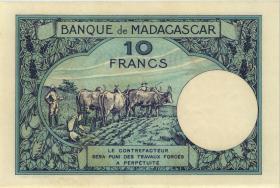 Madagaskar P.36 10 Francs (1937-1947) (1) 