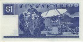 Singapur / Singapore P.18b 1 Dollar (1987) (1) 