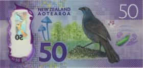 Neuseeland / New Zealand P.194b 50 Dollars (20)18 Polymer (1) 
