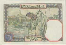 Algerien / Algeria P.077b 5 Francs 1941 (2) 