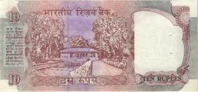 Indien / India P.088c 10 Rupien (1992-) A (2) 