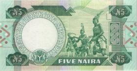Nigeria P.20a 5 Naira (1979-84) (2) 