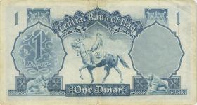 Irak / Iraq P.048 1 Dinar L. 1947 (1959) (4) 