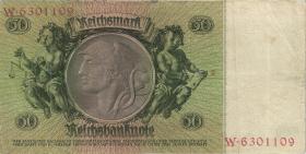 R.175a: 50 Reichsmark 1933 X/W (3) 