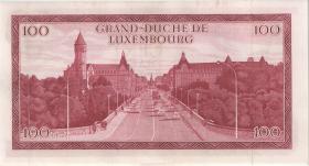 Luxemburg / Luxembourg P.56 100 Francs 1970 F (1) 