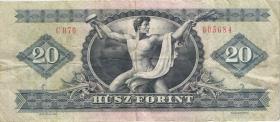 Ungarn / Hungary P.169f 20 Forint 1975 (3) 
