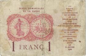 R.866: Saar 1 Franc 1930 (4) 