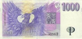 Tschechien / Czech Republic P.15 1000 Kronen 1996 E (3+) 