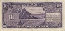 Indonesien / Indonesia P.037 10 Rupien 1950 (3) 