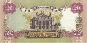Ukraine P.112b 20 Griwen 2000 (1) 
