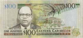 Ost Karibik / East Caribbean P.46I 100 Dollars (2003) St. Lucia (1) 