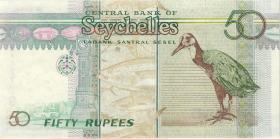 Seychellen / Seychelles P.38 50 Rupien (1998) (2) 