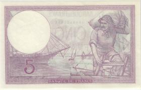 Frankreich / France P.083 5 Francs 12.12.1940 (1) 