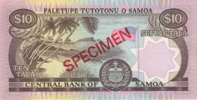 Samoa P.27s 10 Tala (1985) Specimen Serie A (1) 