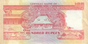 Seychellen / Seychelles P.35 100 Rupien (1989) Serie A (3+) 
