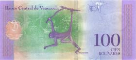 Venezuela P.106a 100 Bolivares 15.1.2018 (1) 