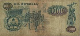 Angola P.124 1.000 Novo Kwanza (1991) (3-) 