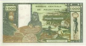 Mauretanien / Mauritania P.03s 1000 Ougiya 1973 Specimen (1) 