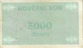 Bosnien & Herzegowina / Bosnia P.051c 5.000 Dinara (1992) (2) 