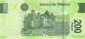 Mexiko / Mexico P.125d 200 Pesos 14.5.2007 Serie D (1) 