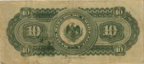 Mexiko / Mexico P.S0186 10 Pesos 1914 (3-) 