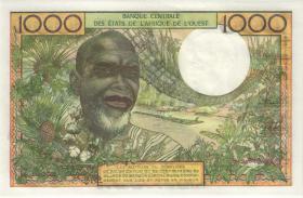West-Afr.Staaten/West African States P.103Aj 1000 Francs o.D. Elfenbeinküste (1) 