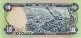 Jamaika / Jamaica P.62 10 Dollars 1976 (1) 
