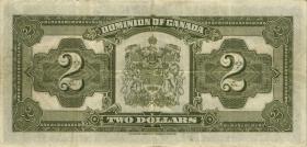 Canada P.034j 2 Dollars 1923 (3) 