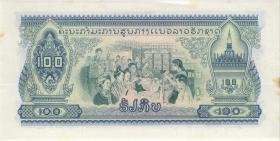 Laos P.23a 100 Kip o.J. (1-) 