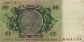 R.175a: 50 Reichsmark 1933 O/B (3) 