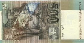 Slowakei / Slovakia P.27 500 Kronen 1996 (2+) 