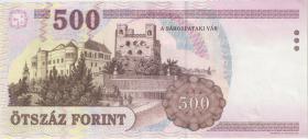 Ungarn / Hungary P.179 500 Forint 1998 (2) 