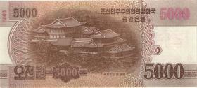 Nordkorea / North Korea P.67s 5000 Won 2013 Specimen (1) 