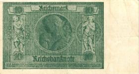 R.180a: 10 Mark 1945 Notausgabe Schörner (3+) 