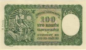 Tschechoslowakei / Czechoslovakia P.052s 100 Kronen 1945 Specimen (1) 