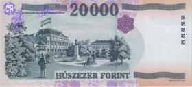 Ungarn / Hungary P.193b 20000 Forint 2005 (1) 
