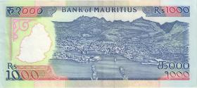 Mauritius P.41 1000 Rupien (1991) (2) 