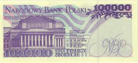 Polen / Poland P.160 100.000 Zlotych 1993 AD (1) 