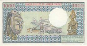 Gabun / Gabon P.03d 1000 Francs 1983 (2+) 