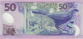 Neuseeland / New Zealand P.188b 50 Dollars (20)07 Polymer (1) CD 