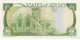 Jersey P.15a 1 Pound (1989) (1) EC 000254 