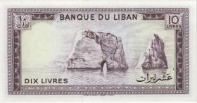 Libanon / Lebanon P.063d 10 Livres 1978 (1) 