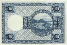 Island / Iceland P.35b 100 Kronen L. 1928 (2/1) 