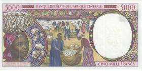 Zentral-Afrikanische-Staaten / Central African States P.504Nf 5000 Francs 2000 (1) 